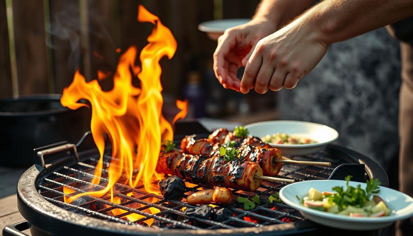 Comforting family dinner served at home